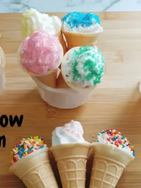 Marshmallow Mini Cones
